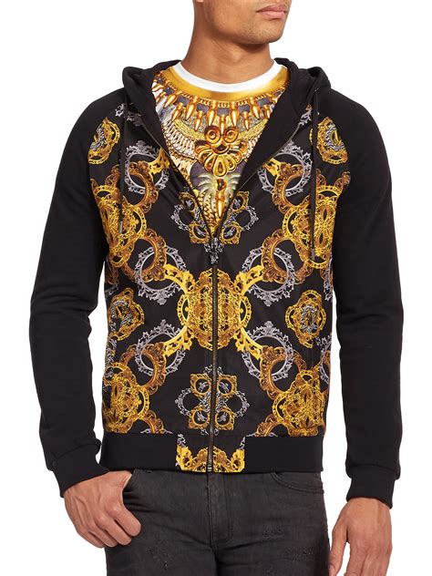 versace jeans hoodie sale|Versace hoodie men's sale.